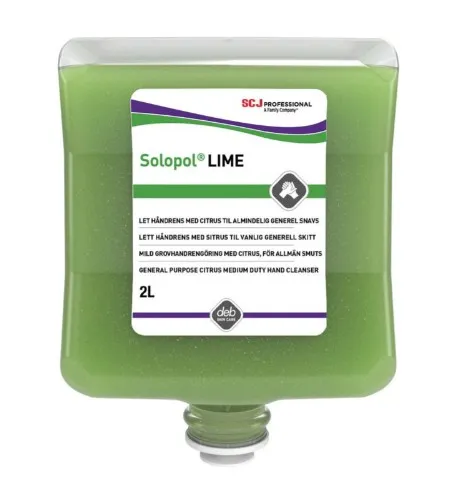 Handrengöring Solopol Lime, 2 l patron